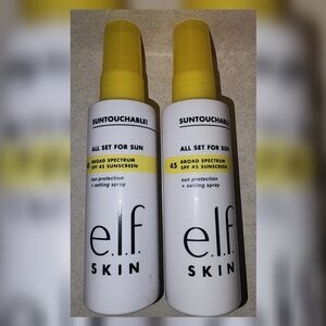 e.l.f. SKIN Suntouchable! All Set For Sun SPF 45 Bundle  (2)